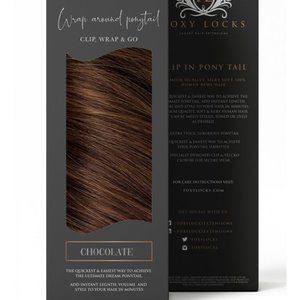 Chocolate Wrap Around Ponytail Extension